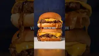 Fried Onion Burger made Vegan