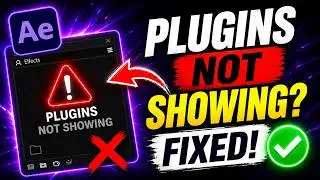 How to Fix Plugins Not Showing Up in After Effects