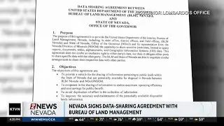 Nevada signs data sharing agreement with BLM to streamline public land disposal efforts