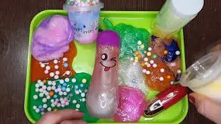 MIXING STORE BOUGHT SLIME!!! - UNICORN (ASMR) - DOLY SLIME MIXING