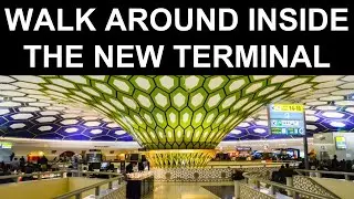 FULL TOUR of the NEW TERMINAL Abu Dhabi Airport (AUH)