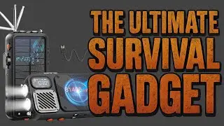 Emergency NOAA Weather Radio, FM, Bluetooth, Wireless Power Bank!