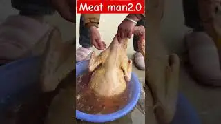 Amazing Duck meat cutting skills #shorts