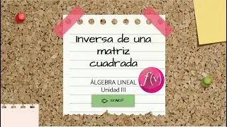 2. Inversa de una matriz