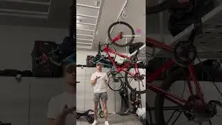 Introducing Bike Slide Pro: Revolutionize Your Garage Storage!