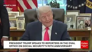 Trump Rips Biden's Social Security Record When Commemorating 90th Anniversary Of Program