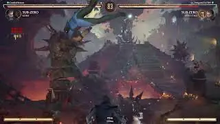MK1 - Sub Zero New BROKEN Tech (Tell Sikander)