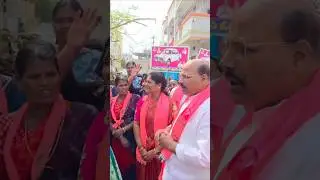 Muncipal Election #ytshorts #shorts #brs #trs #mkr #muncipal #election #pracharam #skatingananya26