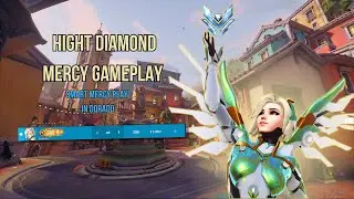 Overwatch 2 - High Diamond Mercy Gameplay  | No Commentary (Dorado)