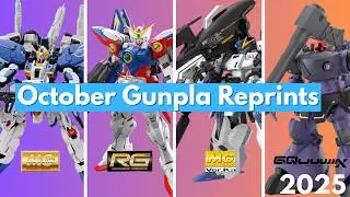 Новые релизы Gunpla уже в пути! (октябрь 2025 г.)