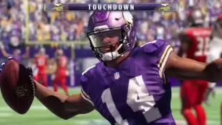 MADDEN 17 STEFON DIGGS BEST CATCHES COMPILATION #1!! Greatest grabs and highlights madden 17