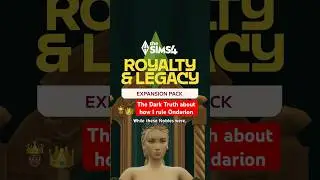 Как я правлю Ондарионом по-злодейски &ndash; Секреты = Власть | Sims 4: Королевская власть и наследие