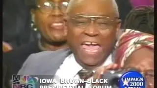 Democratic Primary Candidates' Debate Iowa 2000