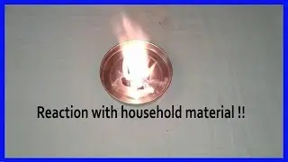 Amazing chemical reaction you can do at home !!!
