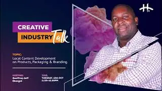 Creative Industry Talk Ft Geoffrey Jeff Ekongot &ndash; Creative Consultant   PROMO 2