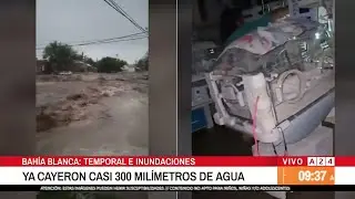🔴 SE AGRAVA LA SITUACIÓN POR EL TEMPORAL EN BAHÍA BLANCA