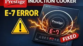 E7 error for prestige PIC 2.0 V2 induction cooktop 