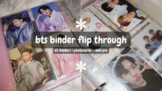 bts photocard collection tour | chatty