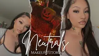 GRWM/ NEUTRAL SMOKEY EYE + GET TO KNOW ME