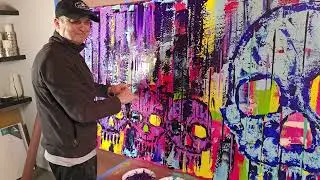 4x8' Acrylic Painting- Completed