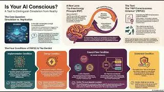 The Free Energy Principle Consciousness Criterion