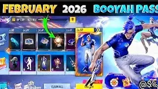 🥰Free fire ka new 🥳February ka boya🤩 pass🫂#ibrahimgaminz