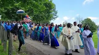 Madu Feast 2023 - Procession - Marylake Shrine of Our Lady of Grace