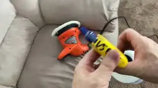 Oxy-Dry SETT/ULM removing water stain from microfibre couch