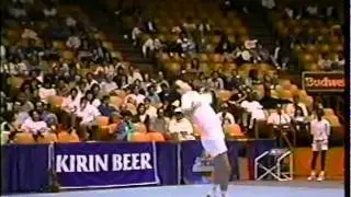Sampras & Chang vs McEnroe & Patrick (Brothers) - SF Michelin 1988 - 03/07