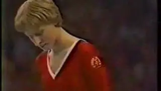 Steffi Kraker - 1980 Olympics EF - Vault 2