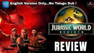 Jurassic World: Rebirth Movie Telugu Review : Latest Ott Movie Review : Screen Space