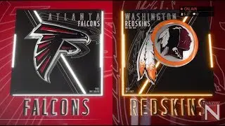 Atlanta Falcons vs Washington Redskins Madden 19 Full Game Simulation Nation