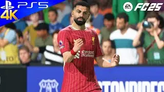 FC 25-PS5, English Premier League Week 24, Everton Vs Liverpool, 4k 60 fps