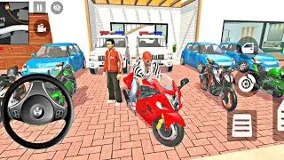 🛺IndianThift Auto Simulator🚓🏍️ Luxury Car & Bike Collection 🎯 Action Game Scene