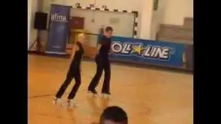 Christiane Reich+Hannes Muschol Training EM 2013