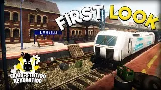 TRAIN STATION RENOVATION | House Flipper Except It's Train Stations | Renovation Simulator Game