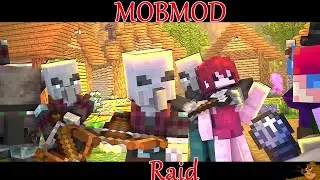 FNF MOD: [MOBMOD/Minecraft Animation] BF vs Pillagers | Raid