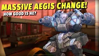 First Matches with Aegis after Massive Changes | Mech Arena
