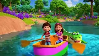 Rowing in the Boat: A Magical Fairy Tale Journey for Kids!