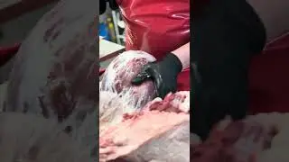 Professional #meat #cutting and portioning #process #meatmarket #shortvideo #food