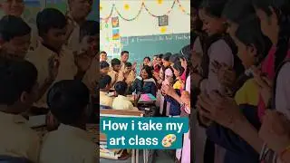 A day of Emrs government Art Teacher  #art #painting #explore #viral #arteducator #trendingnow #emrs