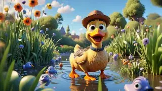 Ducky Dan Finds His Hat | Adventure Song for Kids | Nursery Rhymes and Preschool Learning Fun
