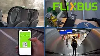 Wieder unterwegs mit dem FLIXBUS...