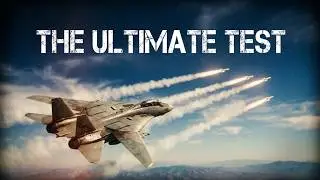 Gruman F-14 Tomcat Phoenix Missile Test Six on Six Awesome Multiple Missile Launches