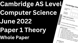 Pass the Paper 1 Exam With this Past Paper from June 2022