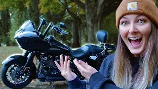 PICKING UP MY ROAD GLIDE SPECIAL! Borrowing a bike until mine is fixed!
