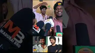 🔴 STR Fans Vote for Vijay | Silambattam Rerelease Public Review | Madurai