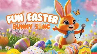 Fun Easter Bunny Song for Kids - Hoppity Hop Easter Dance & Egg Hunt! 🐰🎶