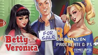 Betty & Veronica Cover by Elias Chatzoudis