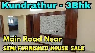 🏡 Must-see Home For Sale In Kundrathur 💥 3BHK HOUSE SALE IN CHENNAI KUNDRATHUR semi furnished #24